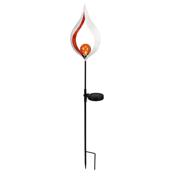 CASAYA LEDSolarleuchte »Flame Svante 1«, warmweiß, IP44 hagebau.at