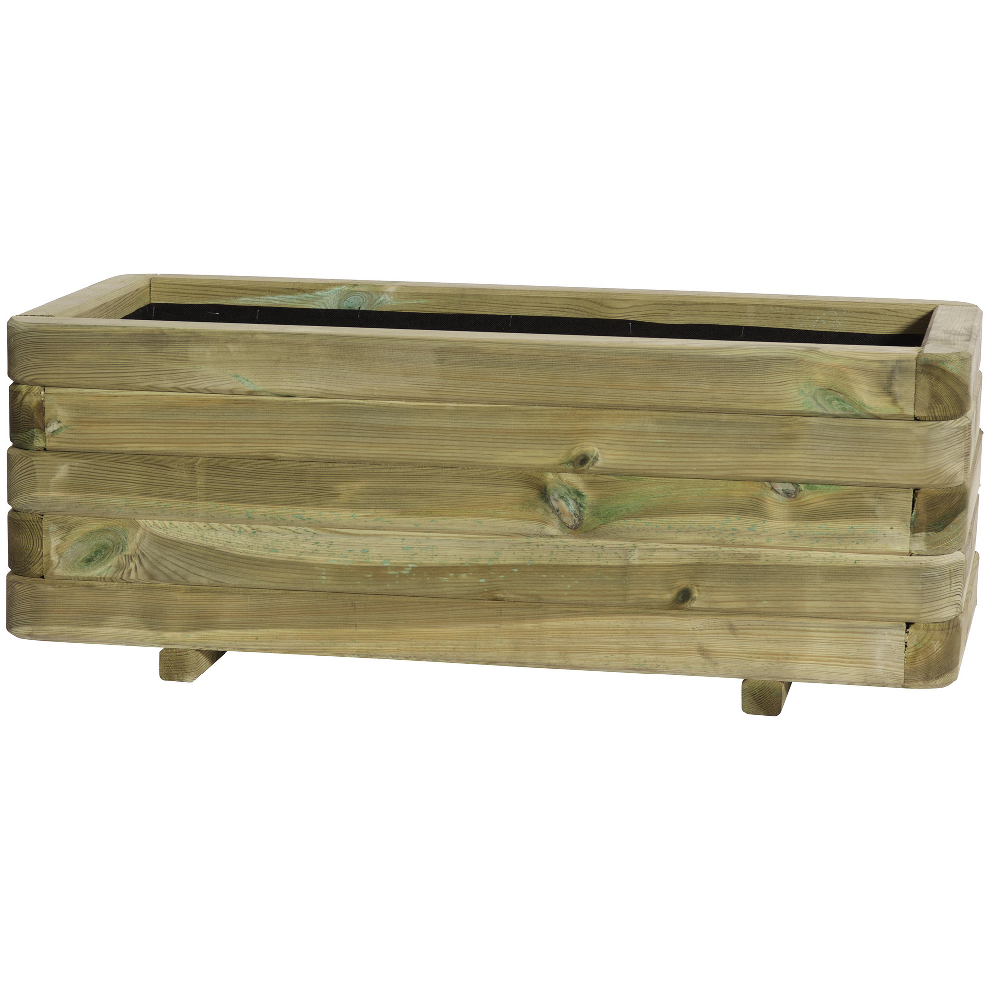 Mr. GARDENER Blumenkasten, BxH 120 x 35 cm, beige, Holz hagebau.at