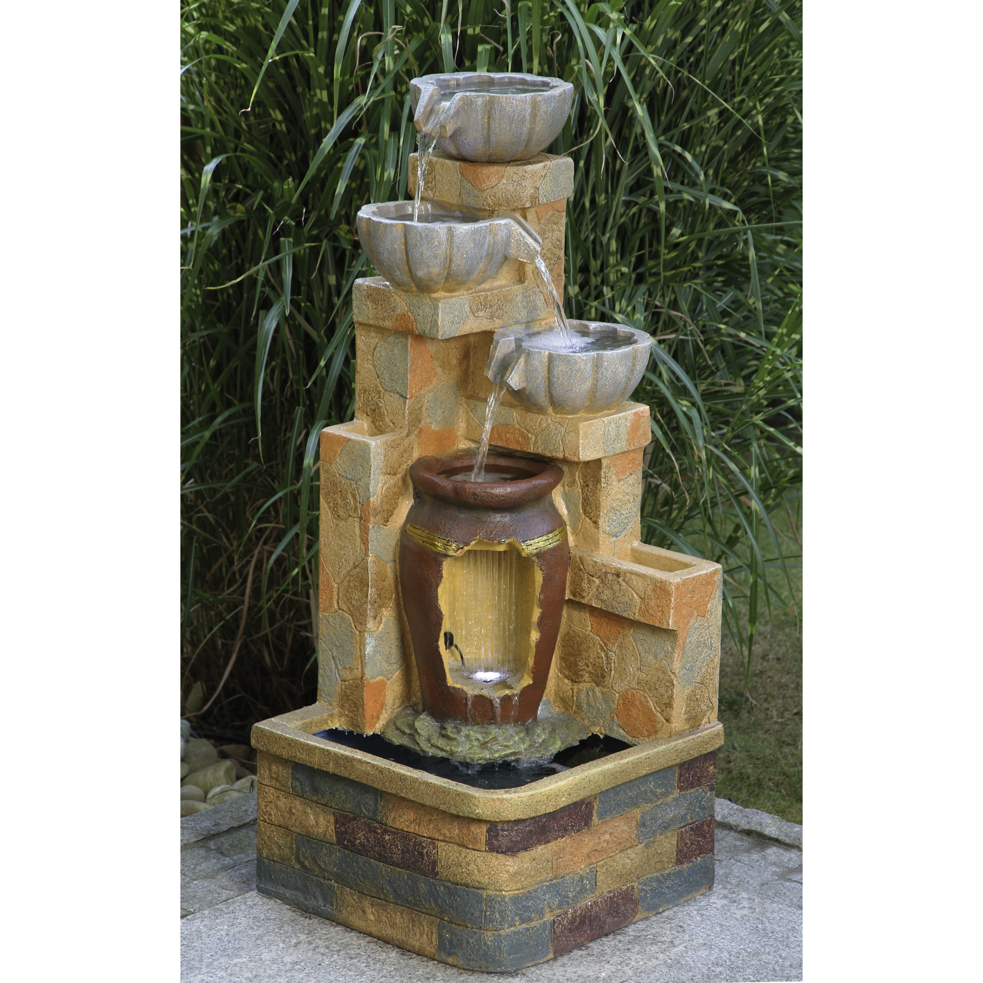 Brunnen, Polyresin hagebau.at