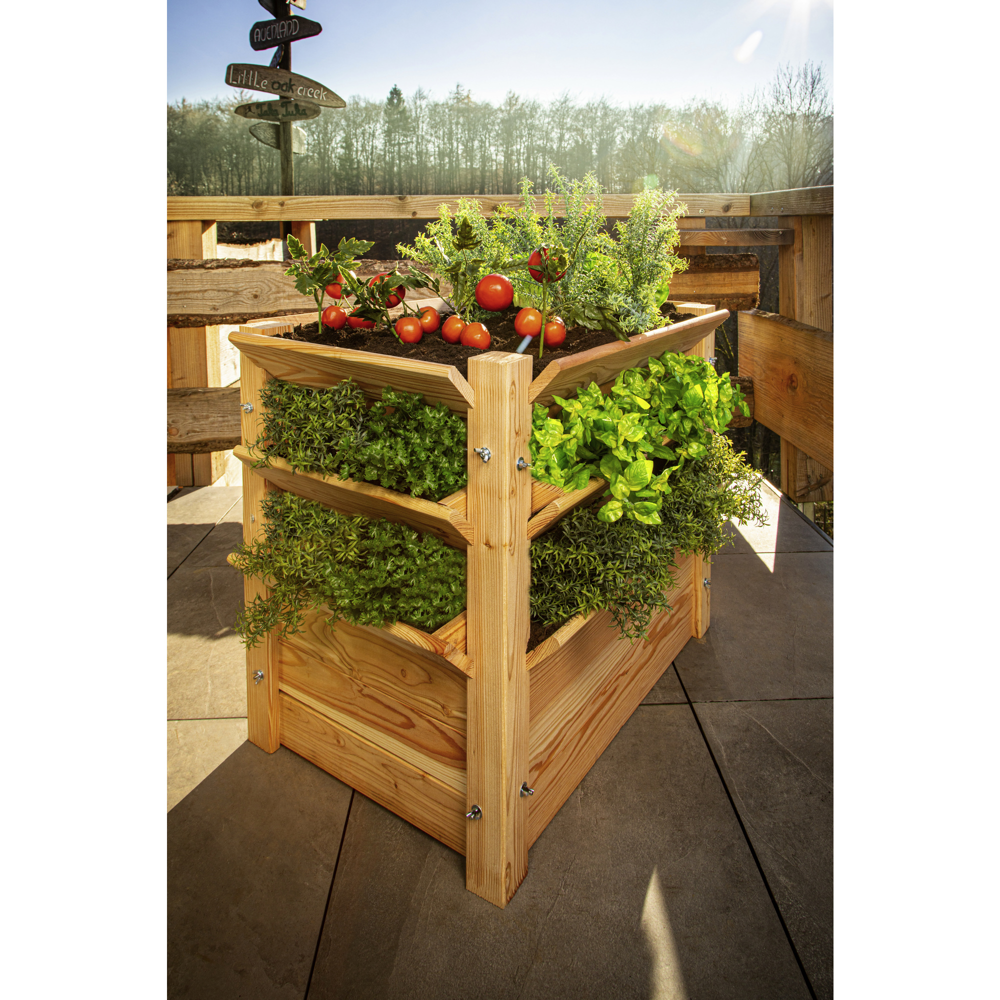 Westmann Hochbeet, BxHxL 90 x 73 x 65 cm, Holz hagebau.at