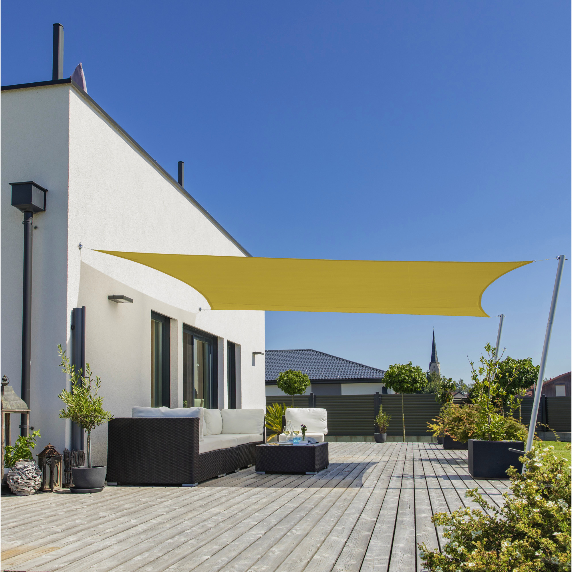 WINDHAGER Sonnensegel »CANNES«, rechteckig, 300 x 400 cm hagebau.at