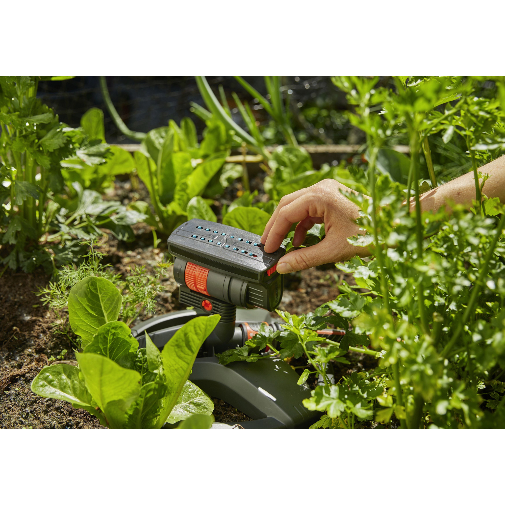 GARDENA Viereckregner »AquaZoom compact«, schwarz hagebau.at