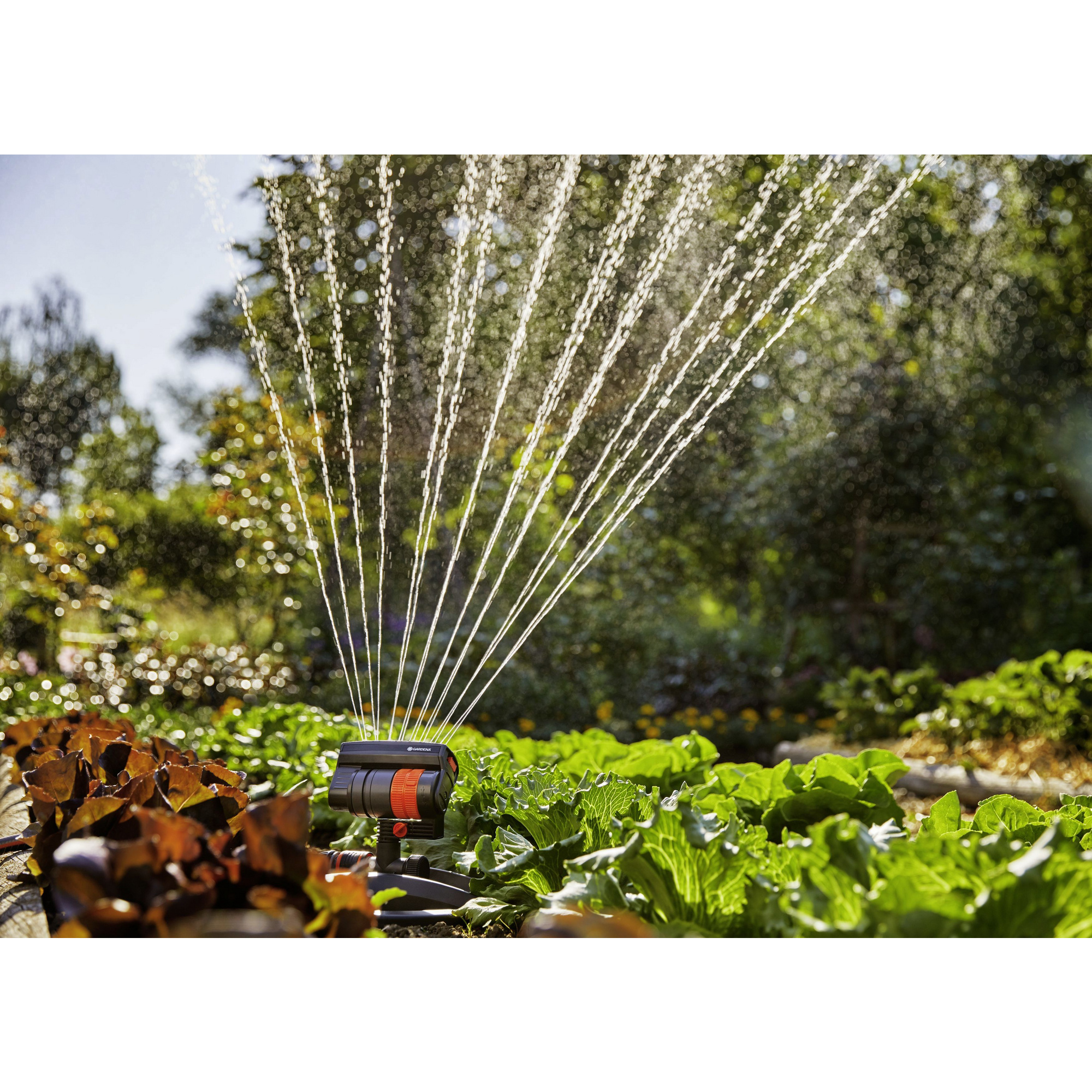 GARDENA Viereckregner »AquaZoom compact«, schwarz hagebau.at