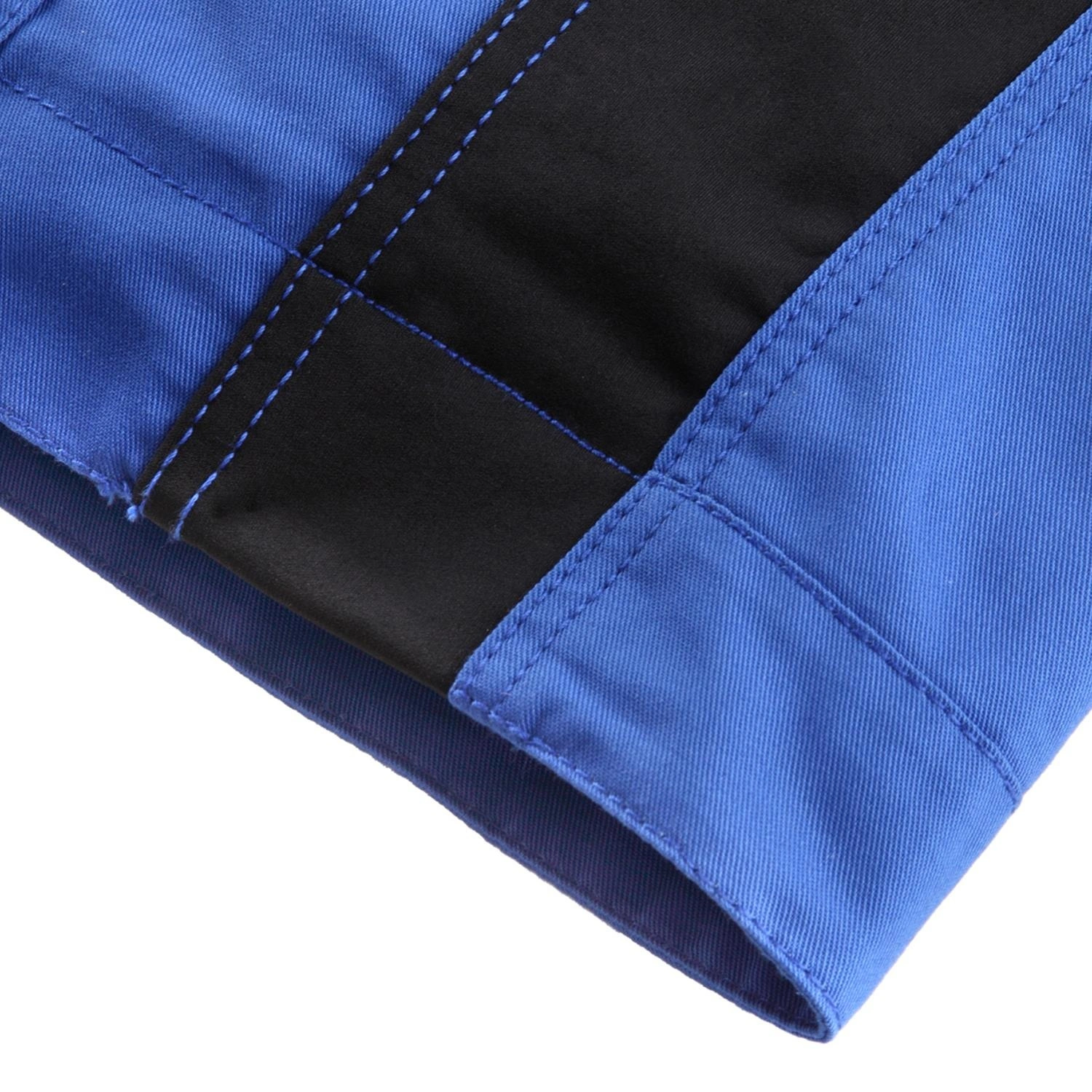 BULLSTAR Polyester/Baumwolle, Arbeitsjacke »EVO«, XL Gr. schwarz/kornblumenblau,