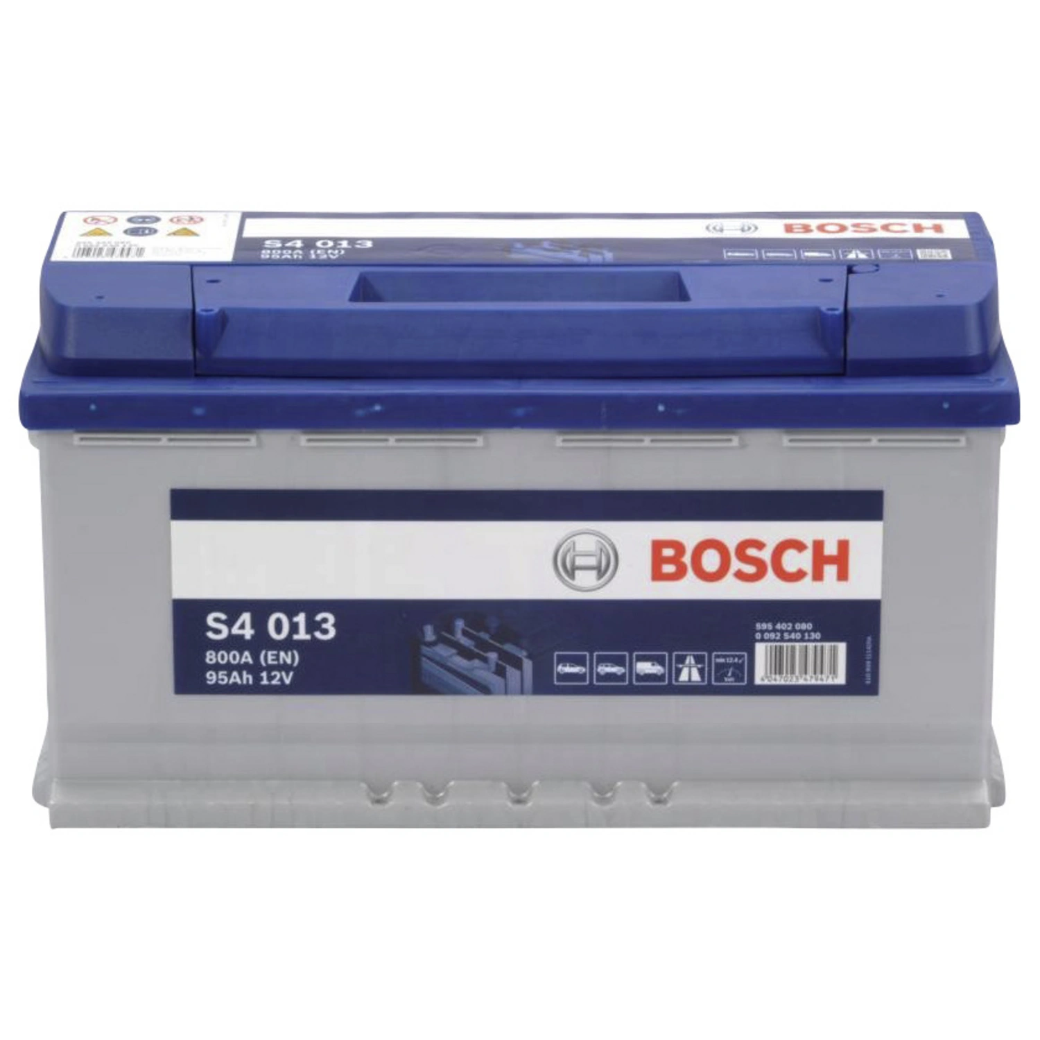 BOSCH Batterie »S4, 95Ah/800A, KSN 013«, S4, 95Ah/800A, KSN 013, 12 V 