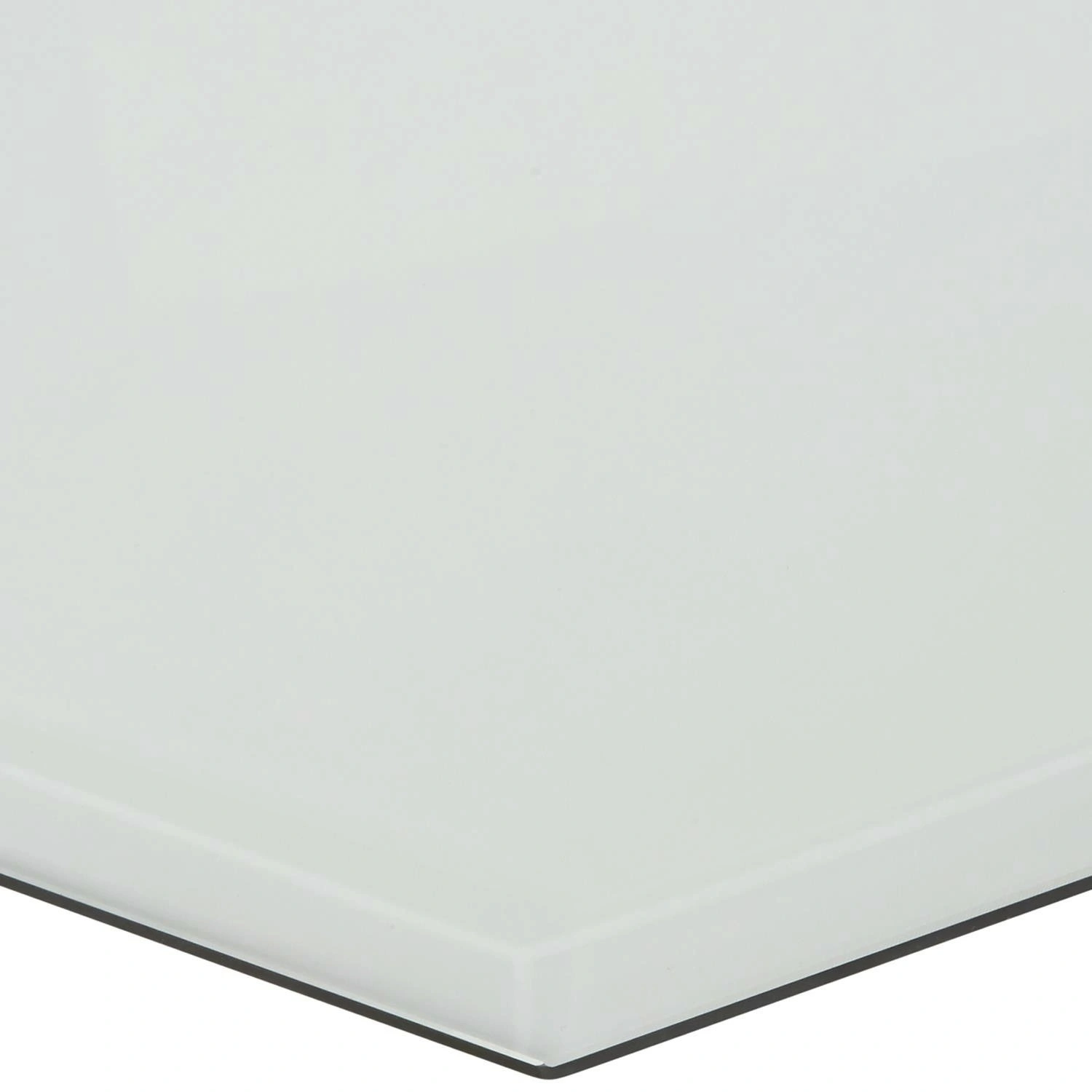FIREFIX® Bodenplatte, sechseckig, BxL: 110 x 100 cm, Stärke: 8 mm,  transparent 