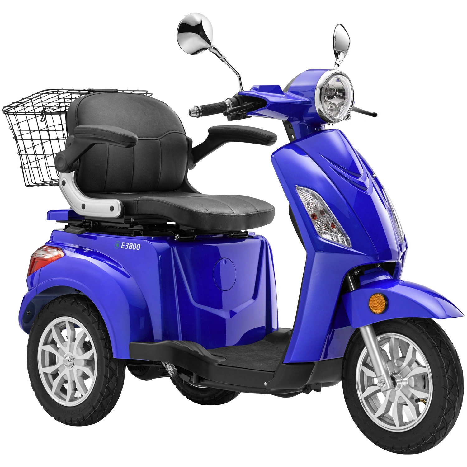 65 Elektromobil »E3800«, km/h, 20 km, max. blau Reichweite: LuXXon