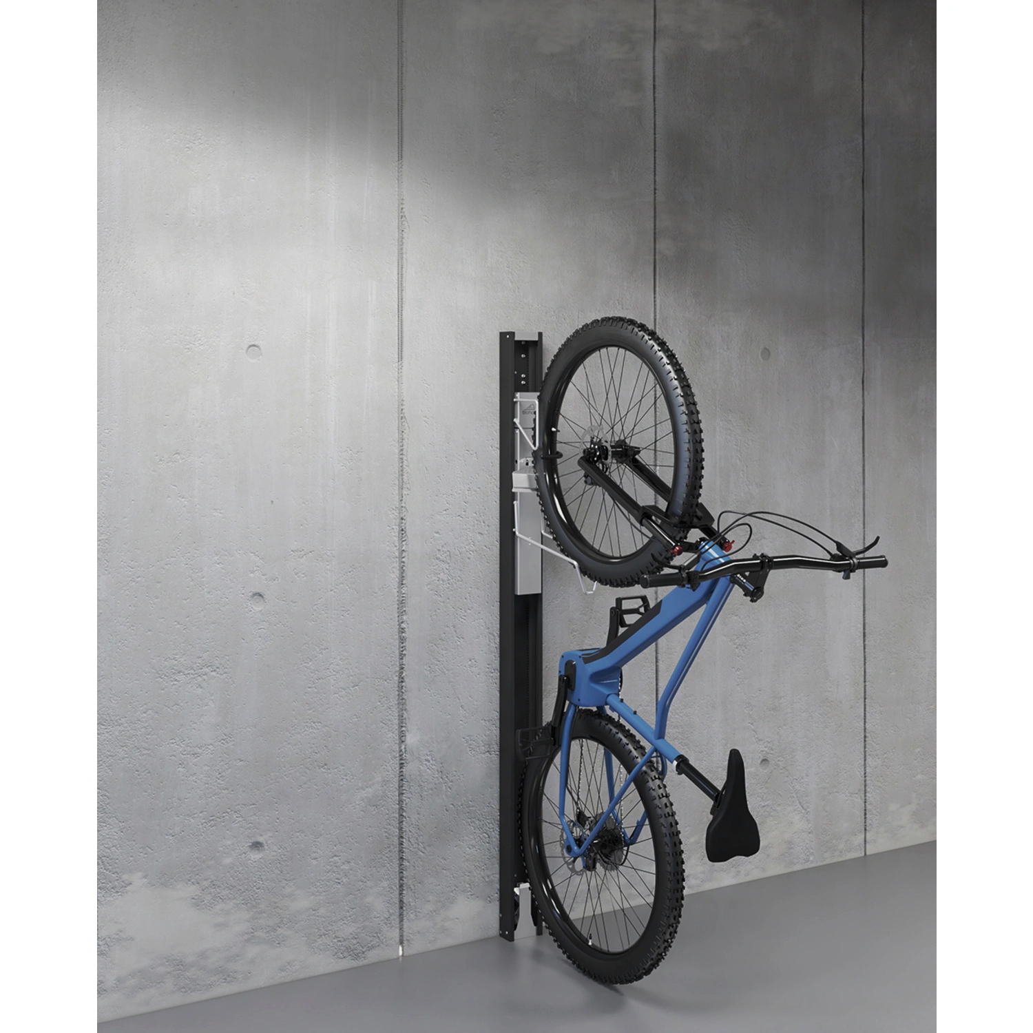 BIOHORT Fahrradhalterung, Länge: 182,8 cm, dunkelgrau-metallic