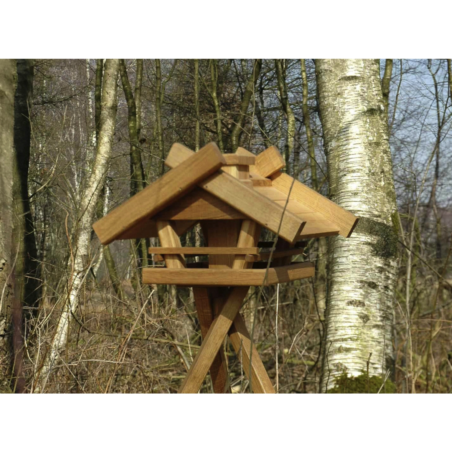 DOBAR Großes Design Vogelhaus Gartenwald hagebau at