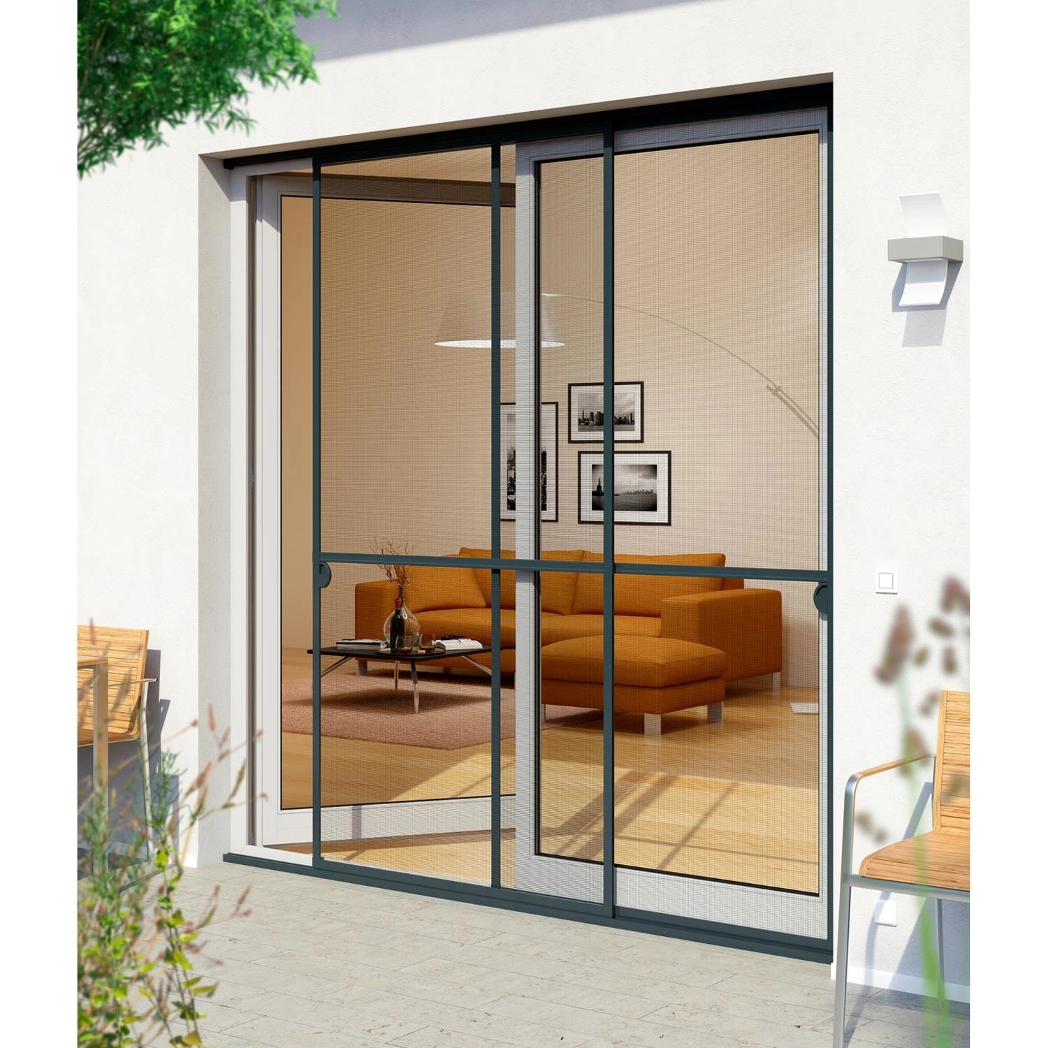Windhager Insektenschutz Expert Rahmen Fenster - Größe: 120 x