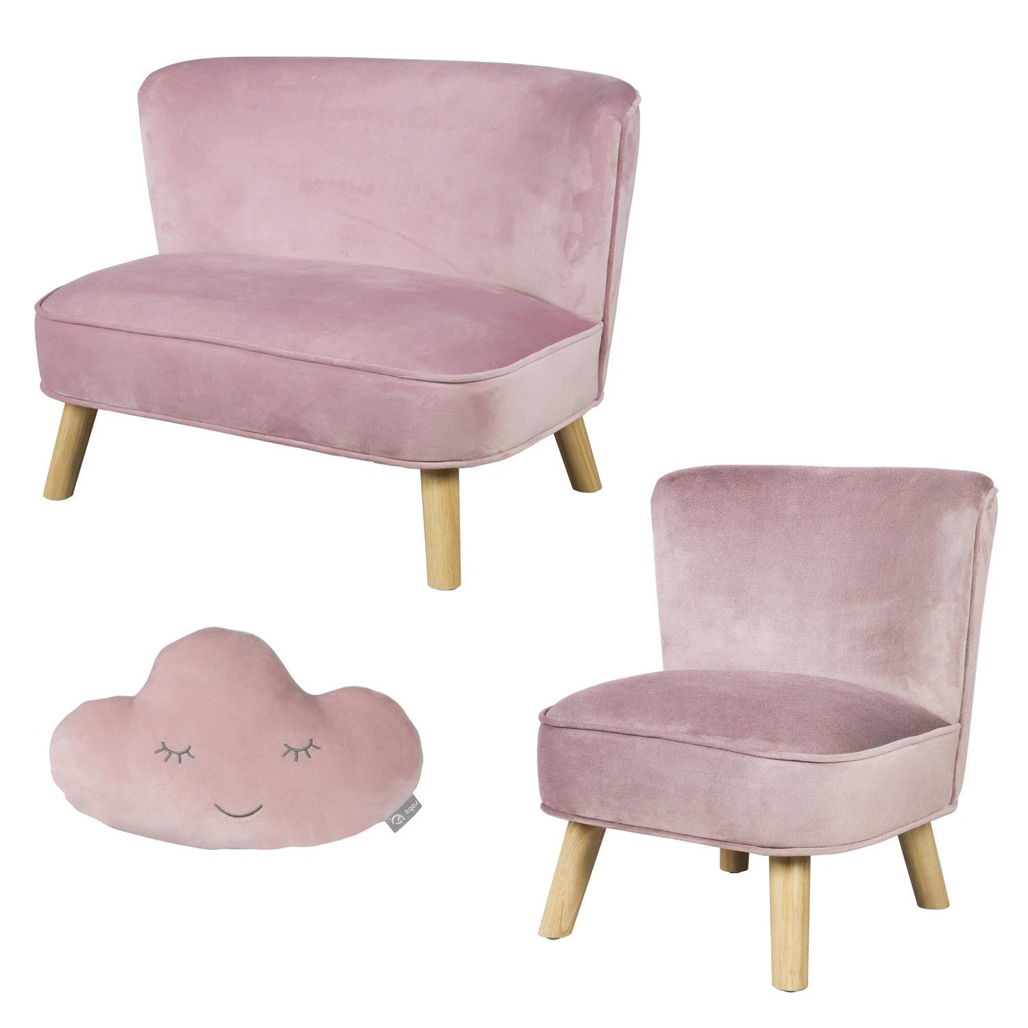 Sofa roba rosa «, Sofa-Set »Lil