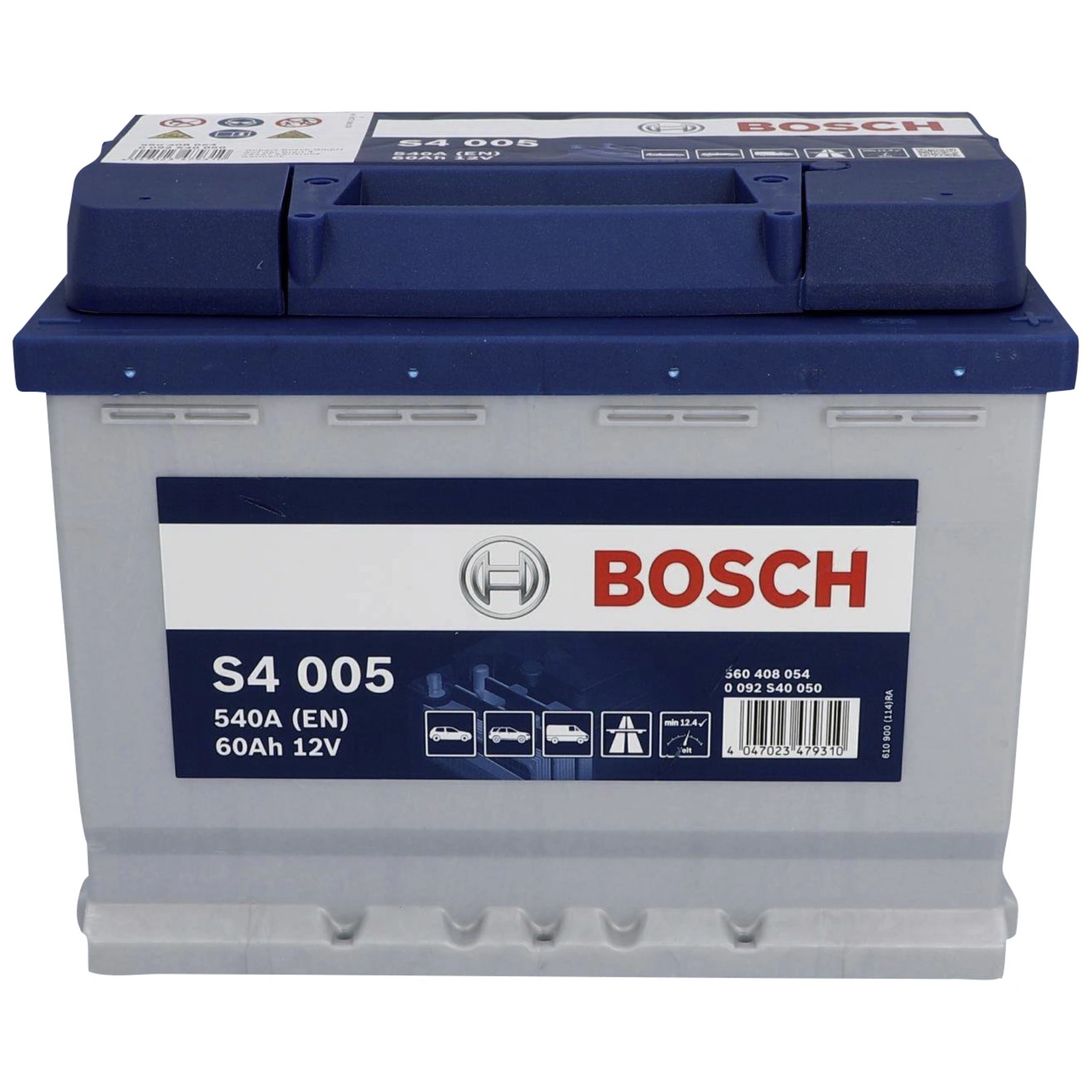 BOSCH Starterbatterie, BOSCH silver, 12V 60 Ah A540 S4 KSN S4 005 