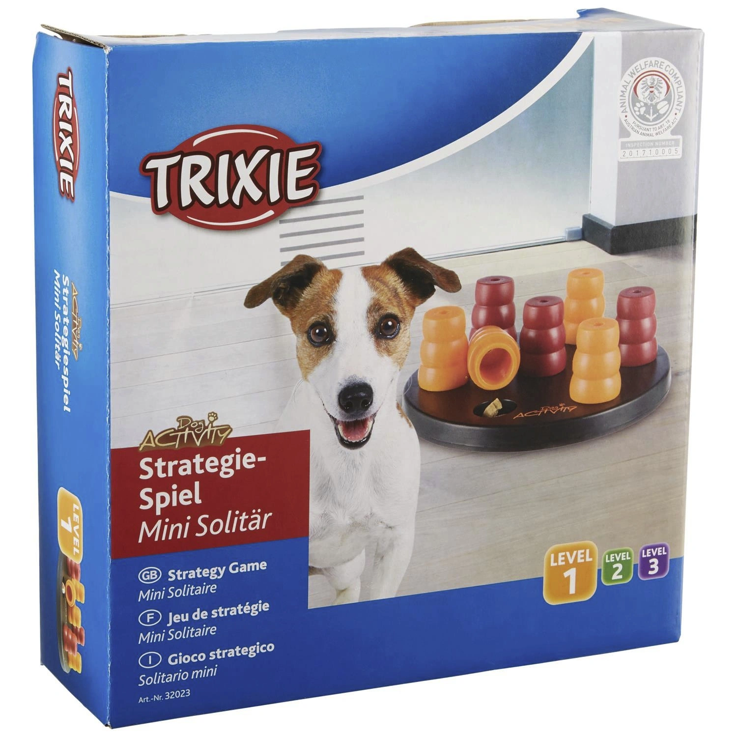 Trixie Dog Activity Strategy Game Solitaire