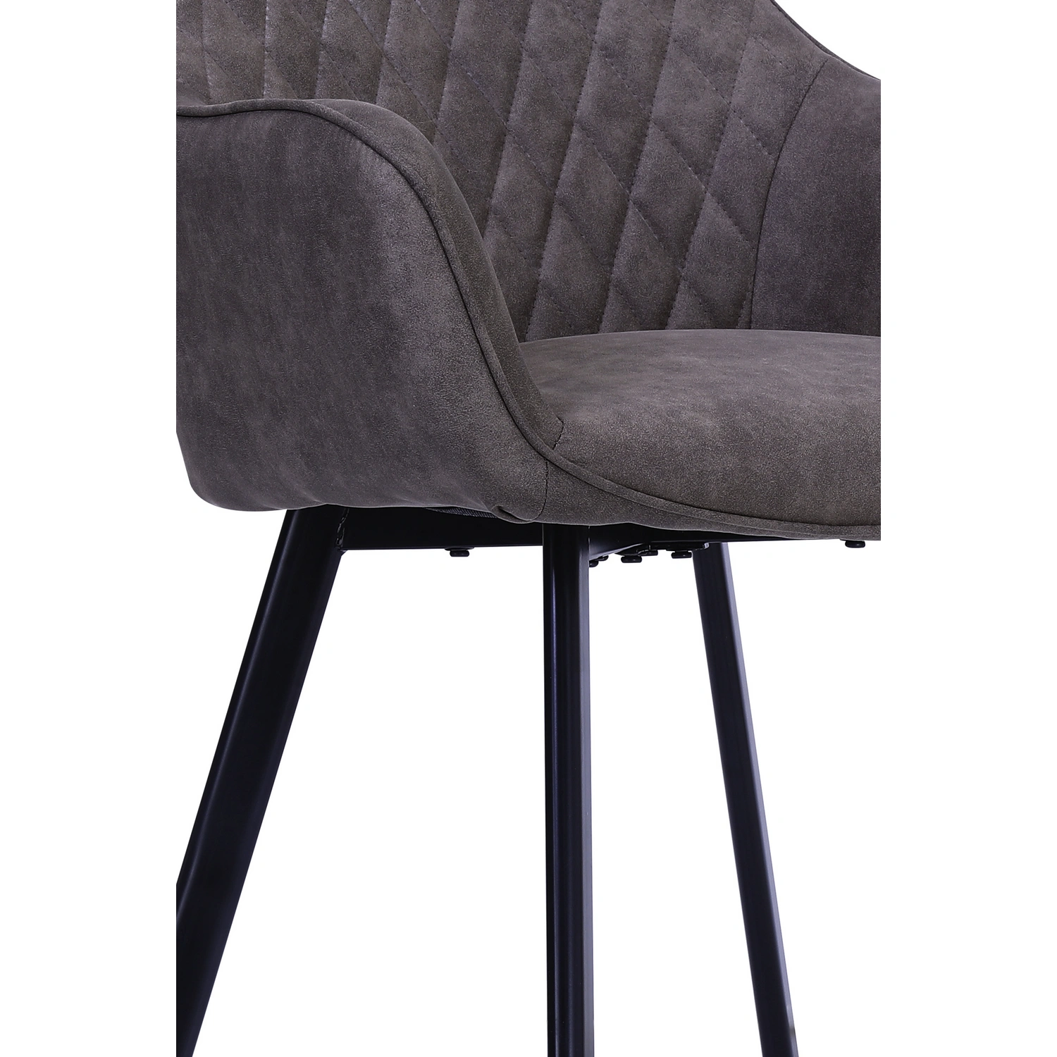 SalesFever Stuhl, Höhe: 84 cm, stk taupe/schwarz, 2