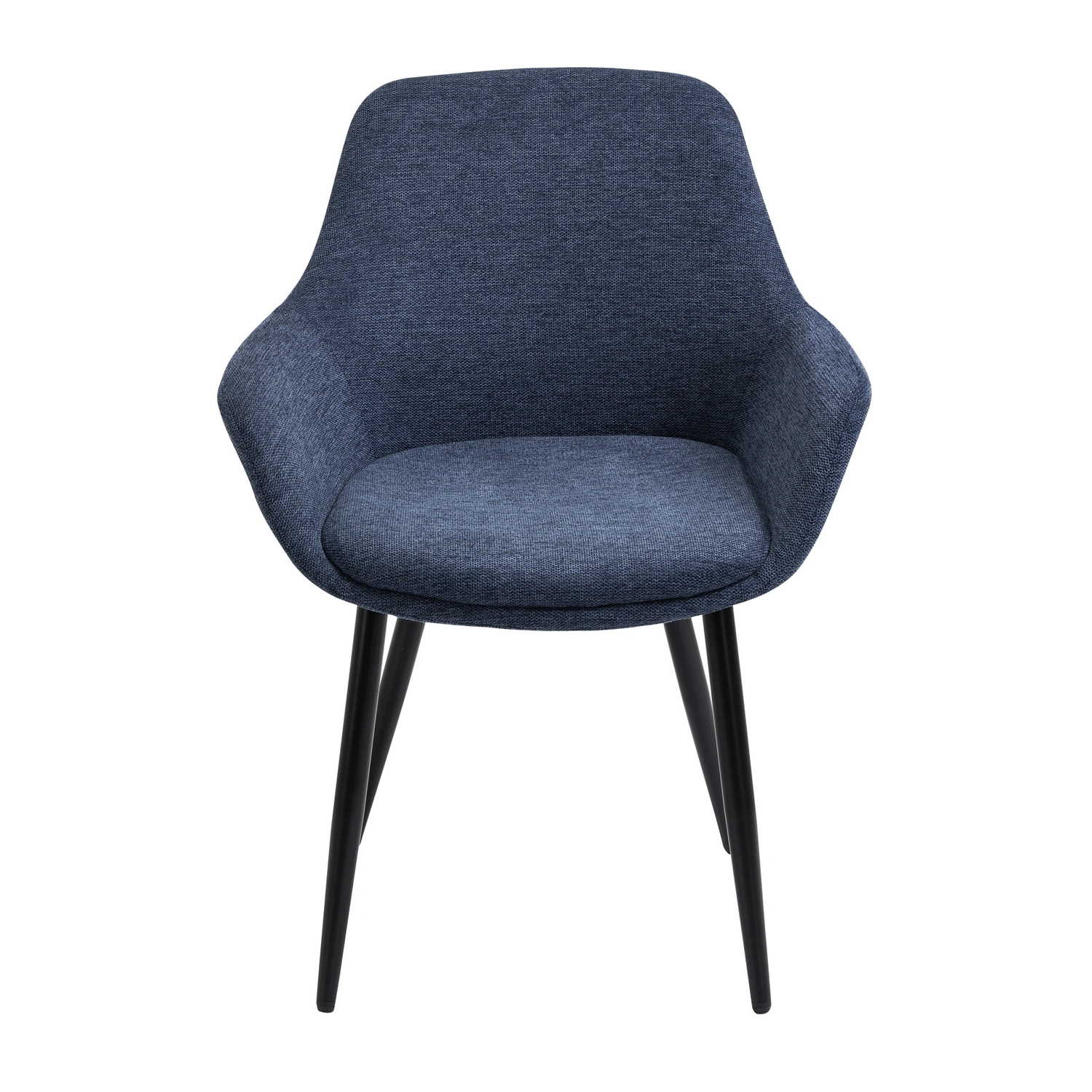 SalesFever Stuhl, Höhe: 2 cm, stk dunkelblau/schwarz, 86