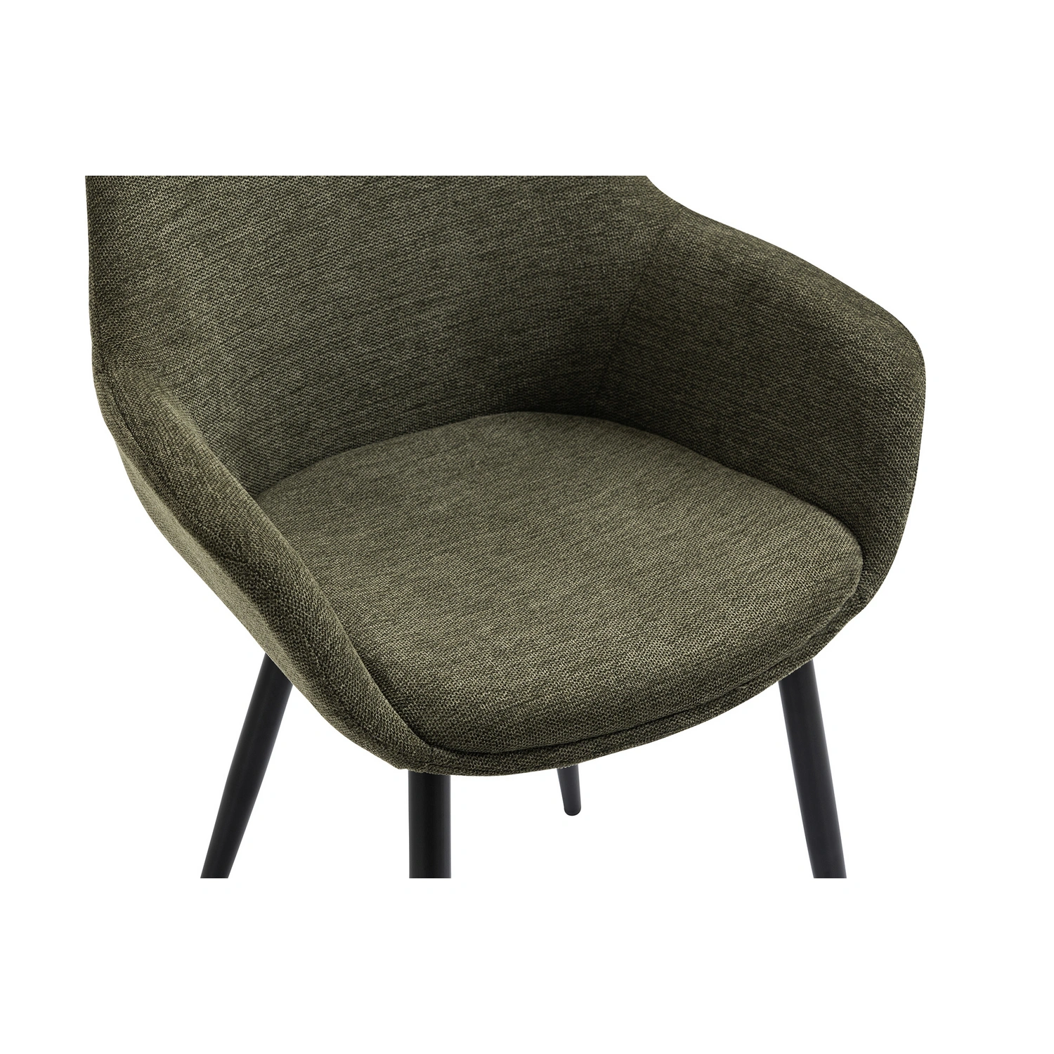 grün/schwarz, 2 Stuhl, stk Höhe: cm, 86 SalesFever