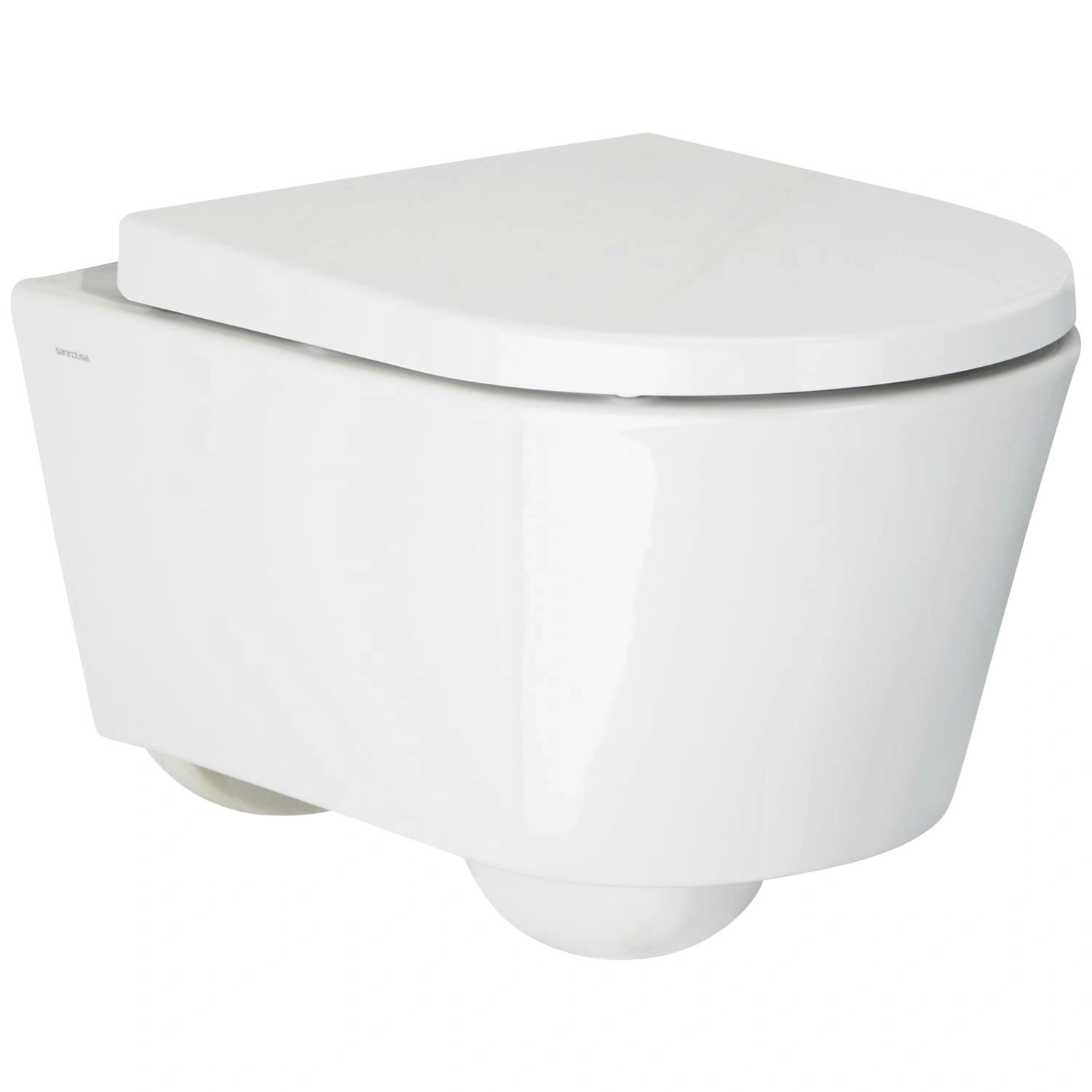 GEBERIT Wand-WC-Set »ICON«, weiß, spülrandlos