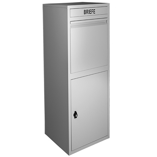Ondis24 Paketbox, BxHxT: 41 x 103 x 38 cm, Metall - weiss
