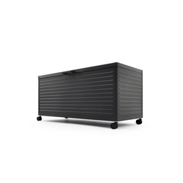 51 Gallonen Harz-Deckbox – Wasserdichte Outdoor-Aufbewahrung Für Garten, Terrasse & Pool