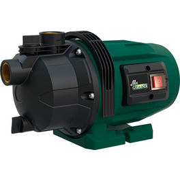 Scheppach Gartenpumpe GP600S Teichpumpe | 600W | 3000 L/h Fördermenge | 3,5 bar Förderdruck | 8m Ansaughöhe | 35m Förderhöhe | inkl. Zubehör