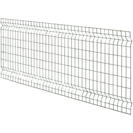 3D-Felder-Zaunmatte, HxLxT: 100 x 200 x 4 cm, Stahl, grün