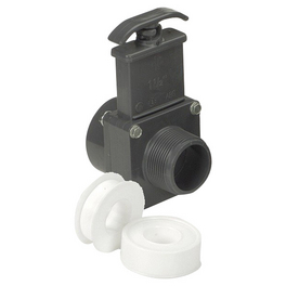 Absperrschieber, für Einbauskimmer, Ø 3,8 cm, Länge: 7 cm Absperrschieber, für Einbauskimmer, Ø 3,8 cm, Länge: 7 cm