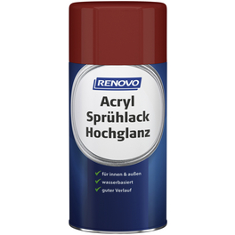Acryl Sprühlack hochglänzend, rot RAL 3000
