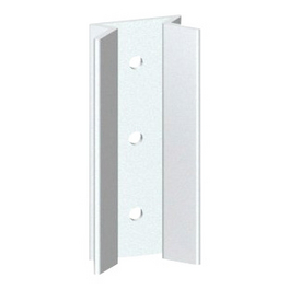 Adapter, BxHxT: 90 x 180 x 5 cm, für 45 Grad Eckverbindung von Longlife Elementen