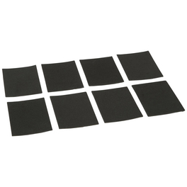 Antirutschpad, rechteckig, Selbstklebend, schwarz, 40 x 1,5 x 60 mm