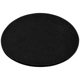 Antirutschpad, rund, Selbstklebend, schwarz, Ø 60 x 1,5 mm