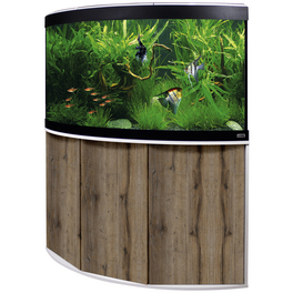 Aquariumkombination »Venezia«, BxHxL: 122 x 135 x 122 cm, Floatglas, weiß/castle oak Aquariumkombination »Venezia«, BxHxL: 122 x 135 x 122 cm, Floatglas, weiß/castle oak