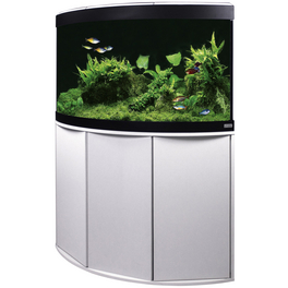 Aquariumkombination »Venezia«, BxHxL: 98 x 130 x 98 cm, Floatglas, weiß