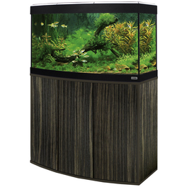 Aquariumkombination »Vicenza«, BxHxL: 92 x 125 x 92 cm, Floatglas, amazonas