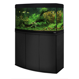 Aquariumkombination »Vicenza«, BxHxL: 92 x 125 x 92 cm, Floatglas, schwarz