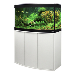 Aquariumkombination »Vicenza«, BxHxL: 92 x 125 x 92 cm, Floatglas, weiß