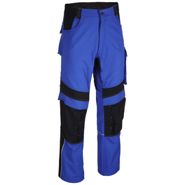 Arbeitshose »EVO«, Kornblumenblau/Schwarz
