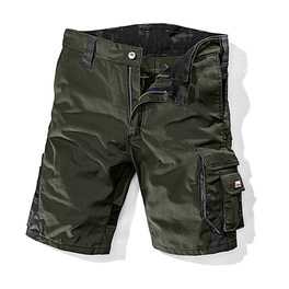 Arbeitsshort »Worxtar«, olivgrün/schwarz, Polyester/Baumwolle, inkl. Karabinerhaken Arbeitsshort »Worxtar«, olivgrün/schwarz, Polyester/Baumwolle, inkl. Karabinerhaken
