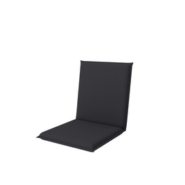 Auflage »Elegant«, Auflage, grau, Uni, BxL: 48 x 100 cm