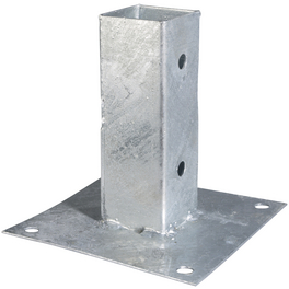 Aufschraubhülse, Rohstahl, BxL: 150 x 150 mm Aufschraubhülse, Rohstahl, BxL: 150 x 150 mm