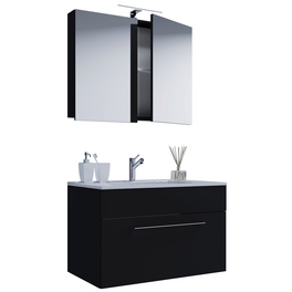 Badmöbel-Set »Badinos«, 3-teilig, mit Spiegelschrank Badmöbel-Set »Badinos«, 3-teilig, mit Spiegelschrank