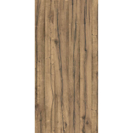 Badrückwand, Muster: Holz, Aluminium-Verbundplatte