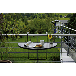 Balkonhängetisch »Butler«, BxHxT: 100 x 8 x 50 cm, Tischplatte: Alcolit Balkonhängetisch »Butler«, BxHxT: 100 x 8 x 50 cm, Tischplatte: Alcolit