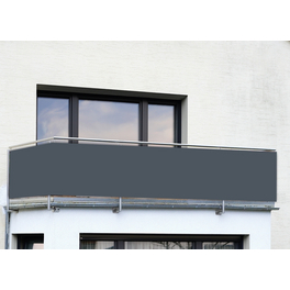 Balkonsichtschutz, Polyethylen/Polyamid, HxL: 85 x 500 cm