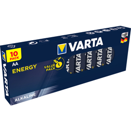 Batterie, VARTA Energy, AA-Mignon, 1,5 V, 10 Batterien