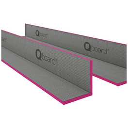 Bauplatte, BxHxL: 150 x 150 x 2600 mm, Polystyrol (EPS)/Zement/Glasfaser/Kunststoff, grau/rosa