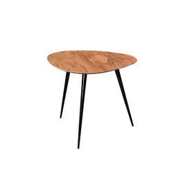 Beistelltisch »THIS & THAT«, BxH: 40 x 37 cm, akazienholz/Metall