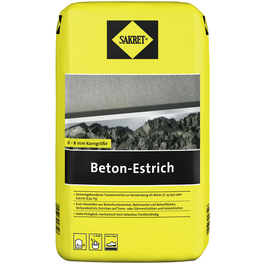 Beton-Estrich, grau, 40 kg Sack