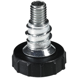 Bodenausgleichsschraube, Ø: 6 mm, schwarz Bodenausgleichsschraube, Ø: 6 mm, schwarz