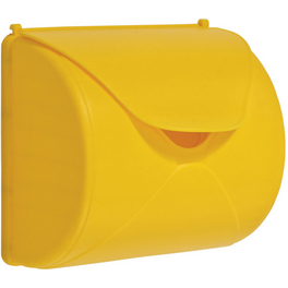 Briefkasten, BxL: 25 x 13,8 cm, gelb