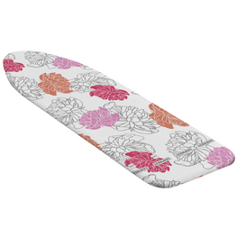 Bügelbrettbezug Mit Boho-Elefant Design – Polyester, Rutschfest, Standardgröße 38 X 137 Cm, Mit Elastischem Rand & Klett